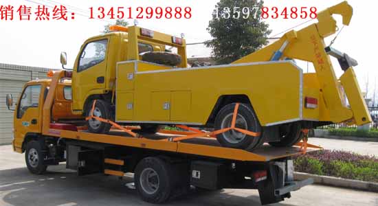 江淮平板一拖二清障車(藍(lán)牌)(國(guó)六)